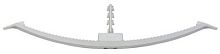 Скоба прижимная с дюбелем Fischer SF plus KB16 16x3x1.5 мм, нейлон (1 шт) 48172 картинка